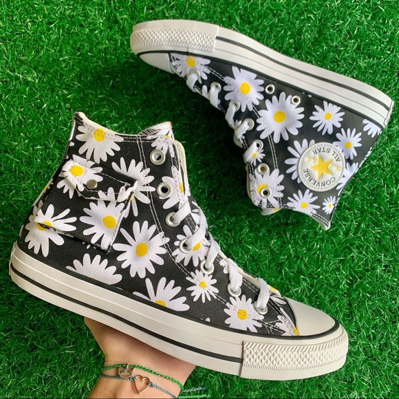 Converse Shoes - Converse All Star Ctas Pocket Hi Floral